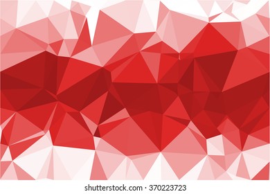 Vector polygon Abstract background