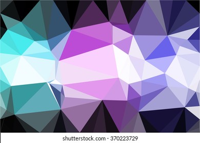 Vector polygon Abstract background