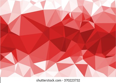 Vector polygon Abstract background
