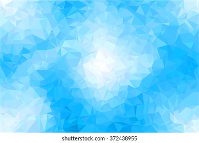 Vector polygon Abstract background