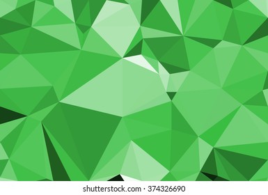Vector polygon Abstract background