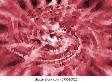 Vector polygon Abstract background