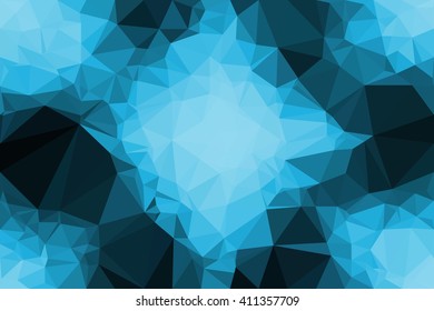 Vector polygon Abstract background