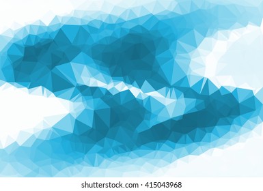 Vector polygon Abstract background