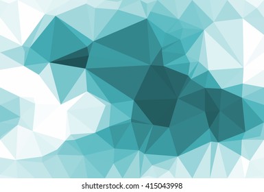 Vector polygon Abstract background
