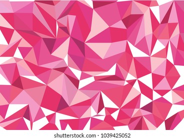Vector Polygon Abstract Polygonal Geometric Triangle using as background and wallpaper.