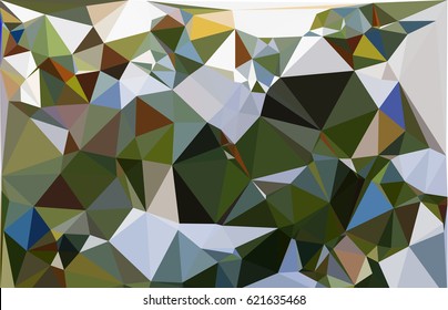 Vector Polygon Abstract Polygonal Geometric Triangle Background