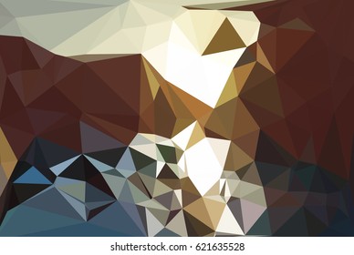 Vector Polygon Abstract Polygonal Geometric Triangle Background