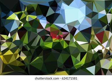 Vector Polygon Abstract Polygonal Geometric Triangle Background