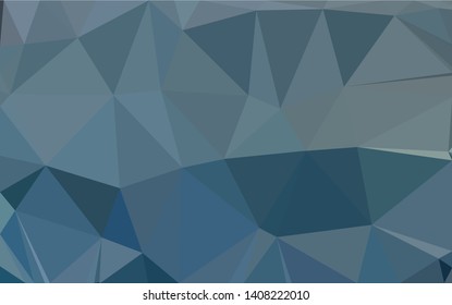 Vector Polygon Background - blue gradient
