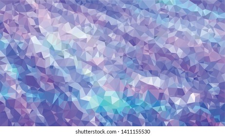 Vector Polygon Background - blue and purple gradient
