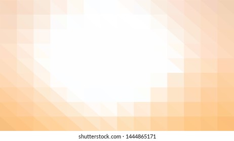 Vector Polygon Background - bright orange gradient
