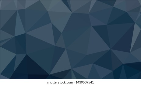 Vector Polygon Background - dark blue, grey gradient
