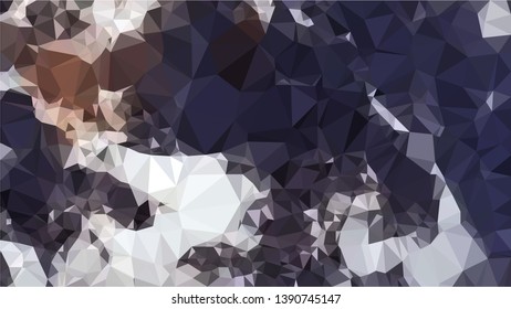 Vector Polygon Background - earth, planet, land and the ocean