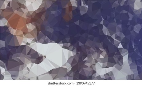 Vector Polygon Background - earth, planet, land and the ocean
