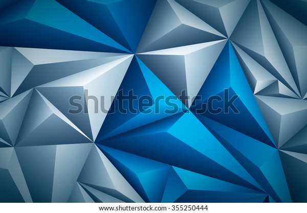 Vector polygon background. Vector file is layered and CMYK color mode. Global colors. Easy editable.