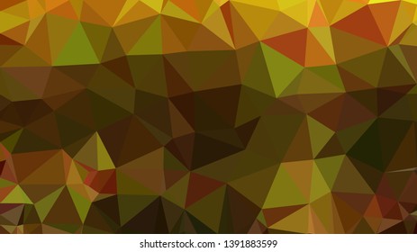 Vector Polygon Background - golden place gradient