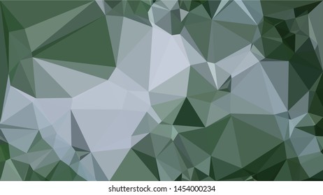 Vector Polygon Background - green, white, grey gradient
