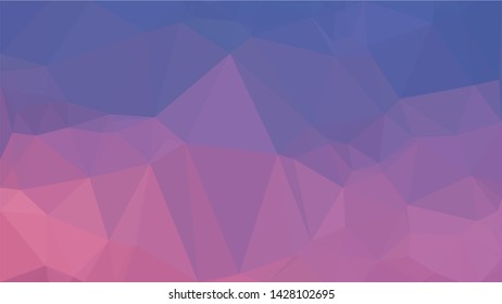 Vector Polygon Background - pink, purple, violet, blue  gradient
