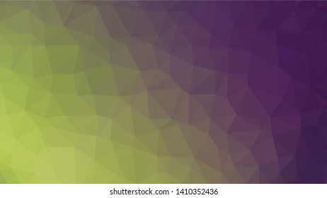 Vector Polygon Background - purple and green gradient
