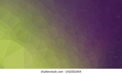 Vector Polygon Background - purple and green gradient
