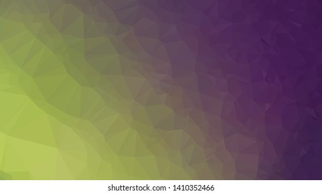 Vector Polygon Background - purple and green gradient
