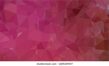 Vector Polygon Background - red and pink gradient
