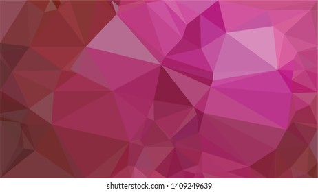 Vector Polygon Background - red and pink gradient
