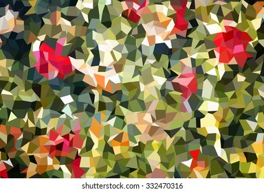vector polygon , colorful abstract background