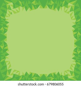 Vector polygon frame