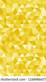 Vector Polygon Geometric Gold Background. For business, presentation, banner, wallpaper.