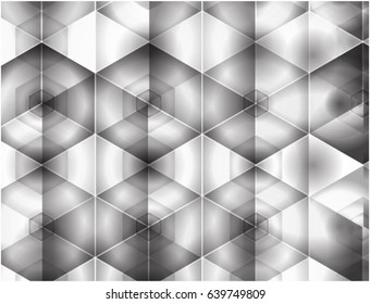 Vector polygon. Modern abstract geometry background. Digital Background Spectrum. Modern and fashionable design. Creative crumpled polygon. Advertising.