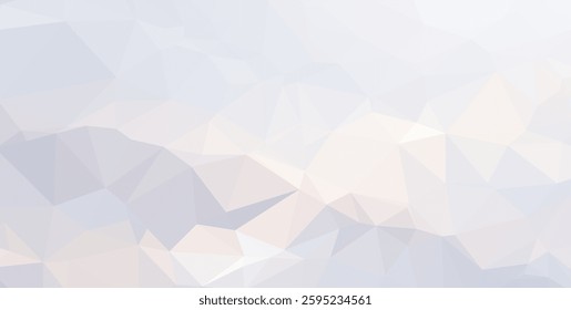vector polygonal abstract background realistic Polygonal Mosaic Light blue