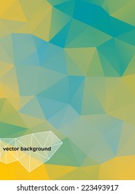 vector polygonal background