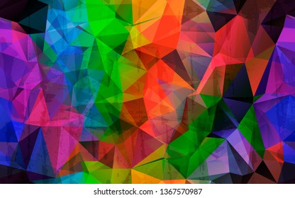 Vector polygonal background. Modern illustration for web design. Low poly art
