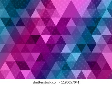 Vector polygonal background.Colorful geometric pattern.