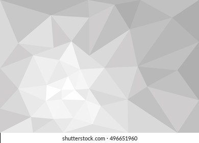 vector polygonal grey gradient rectangle background
