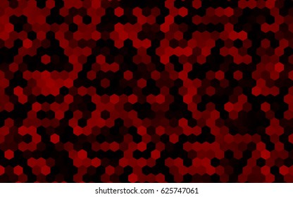 vector polygonal illustration, which consist of hexagons. Hexagonal design for your business. 