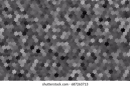 vector polygonal illustration, which consist of hexagons. Hexagonal design for your business. Creative geometric background in Origami style with gradient