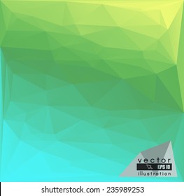 Vector polygonal pattern. Contemporary abstract geometry background. Color banner. Spectrum digital backdrop. Modern and trendy design. Creative crumpled polygon.