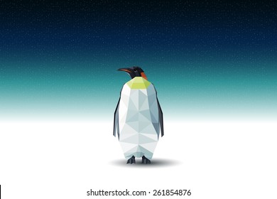 Vector polygonal penguin