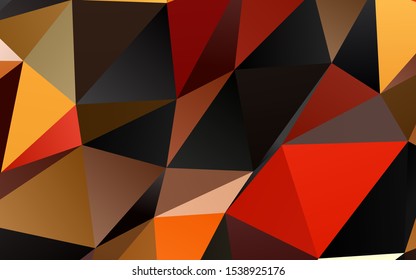  vector polygonal template. Modern geometrical abstract illustration with gradient. Brand new style for your business design.