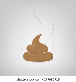 Vector poop illustration