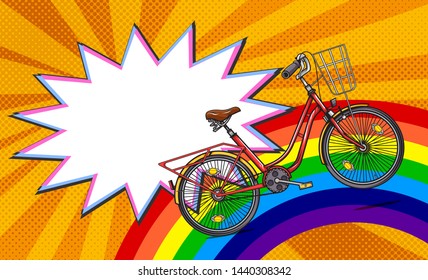 pop art bike