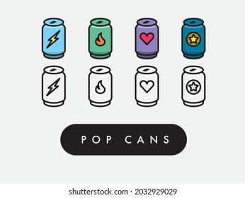 Ilustración de icono de conjunto de variedades