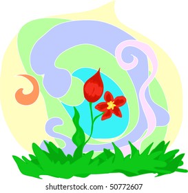 vector poppy