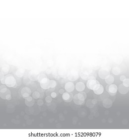 vector popular bokeh white gray festival lights and star christmas