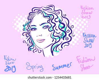 Vector Portrait Illustration Stock Vector Royalty Free 1254433681 Vector Portrait Illustration Stock Vector Royalty Free 1254433681