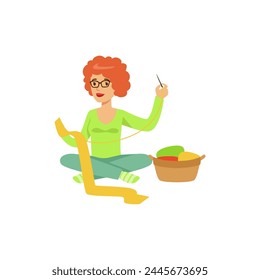 vector pose element world art day element illustration