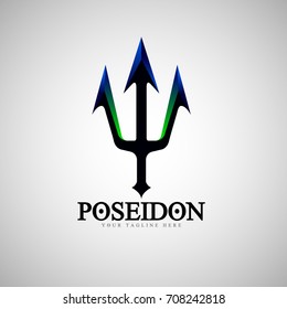 Vector Poseidon Logo Design